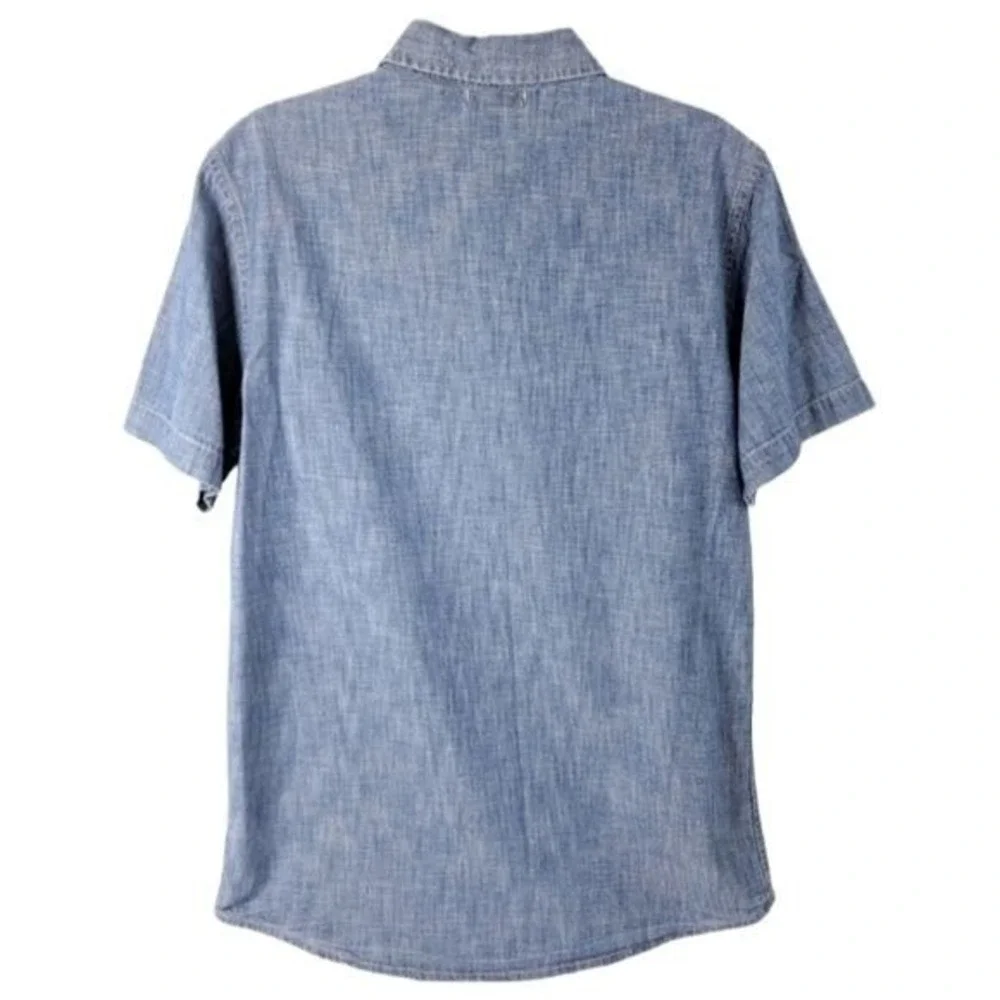 Old Navy Boys‎ Baby Blue Button-Down Collared Shirt Size XL TG XG